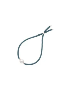 Outlet Majorica Adjustable Blue Stretch Sifnos Bracelet With Pearl
