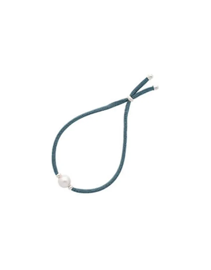 Outlet Majorica Adjustable Blue Stretch Sifnos Bracelet With Pearl