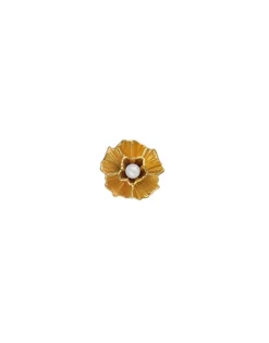 Store Majorica Adjustable Clavelina Ring With Round White Pearl