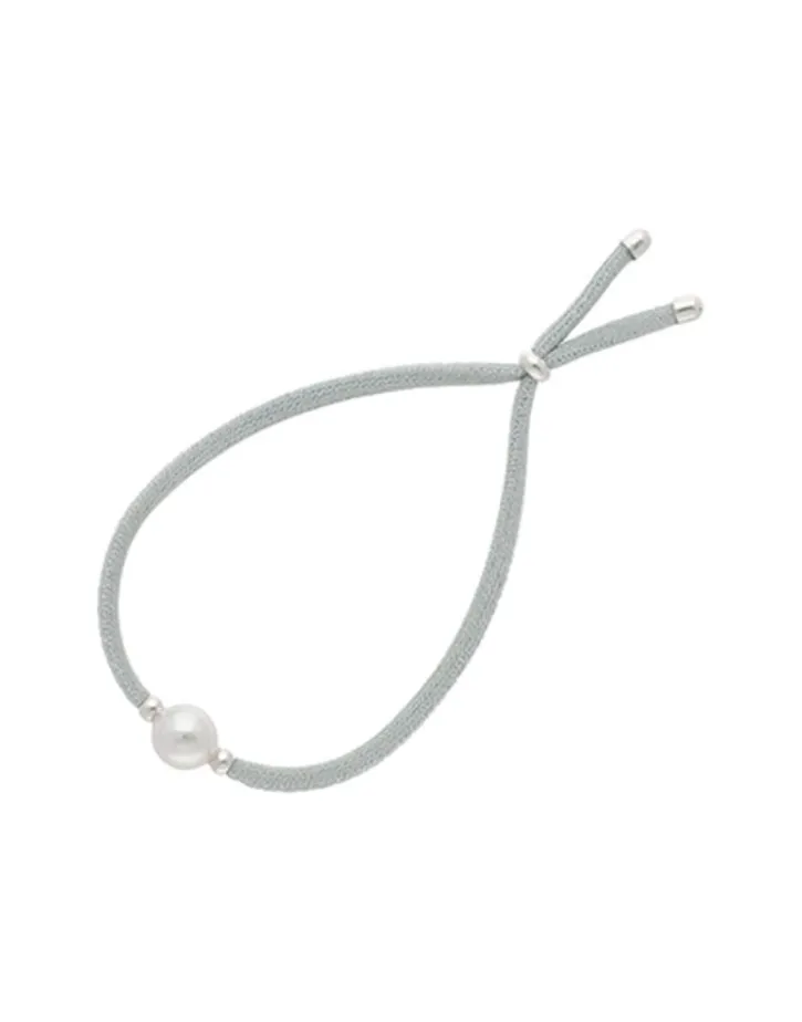 Clearance Majorica Adjustable Turquoise Stretch Sifnos Bracelet With Pearl