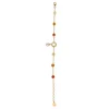Discount Majorica Algaida Bracelet With Round Pearl And Amber Murano Glass