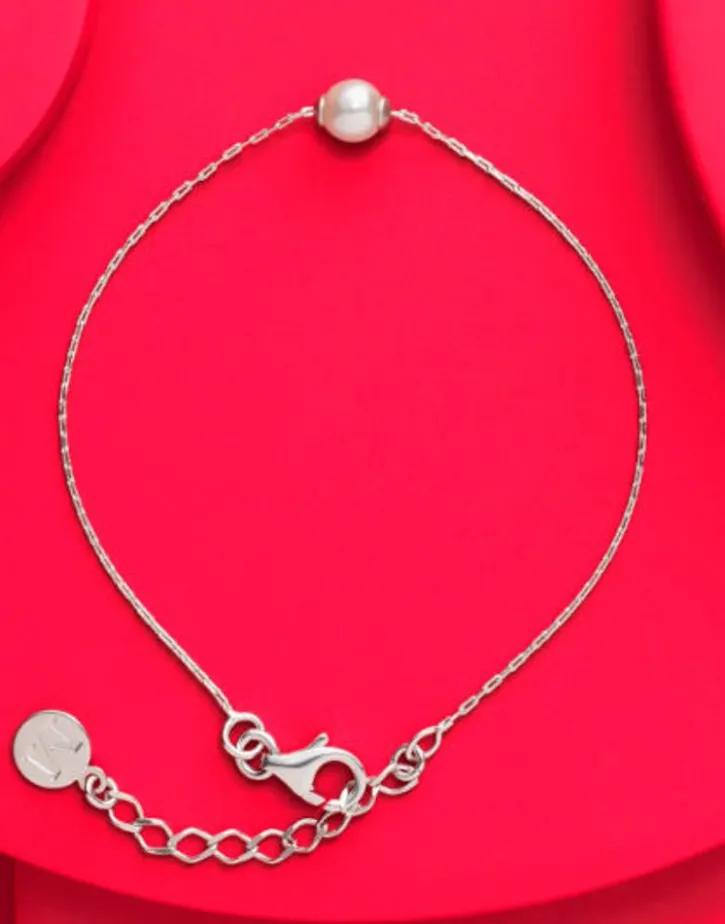 Cheap Majorica Bracelet Cies Silver With White Pearl