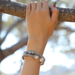Hot Majorica Bracelet Tender White Pearl