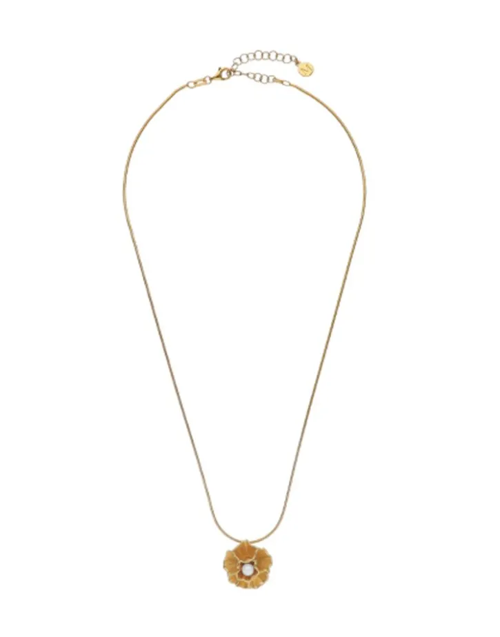 Best Sale Majorica Clavelina Pendant With Chain With Round White Pearl