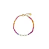 Sale Majorica Color Pop Sunset Bracelet With Gradient Stones And White Pearls