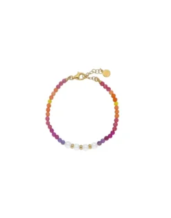 Sale Majorica Color Pop Sunset Bracelet With Gradient Stones And White Pearls