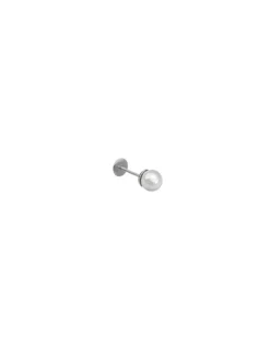 Cheap Majorica Cos Collection Earring With 5Mm Round White Pearl