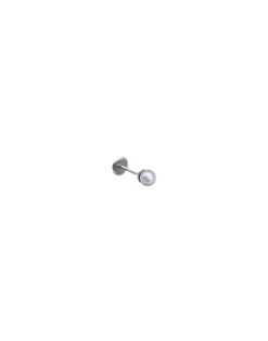 Fashion Majorica Cos Collection Earring With 4Mm Round Nuage Pearl
