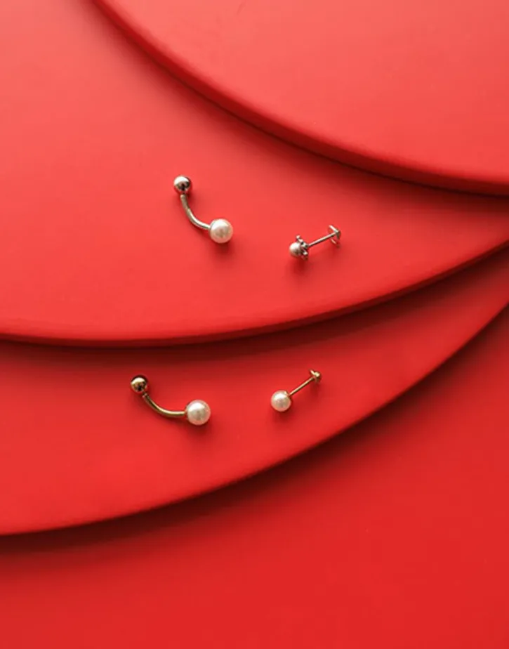 New Majorica Cos Collection Navel Jewellery