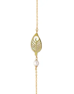 Discount Majorica Dafne Bracelet With Mother-Of-Pearl Leaf