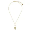 Discount Majorica Dafne Necklace With Mother-Of-Pearl Leaf Pendant