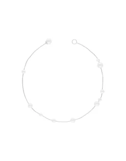 Clearance Majorica Dangle Extension With Pearls And Chain 30Cm