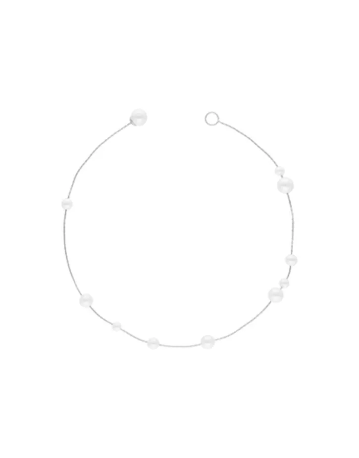 Clearance Majorica Dangle Extension With Pearls And Chain 30Cm