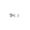 Store Majorica Earrings Cies Silver With 4Mm White Pearl And Zircons
