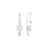 Best Majorica Earrings Planet Silver With 10Mm White Pearl