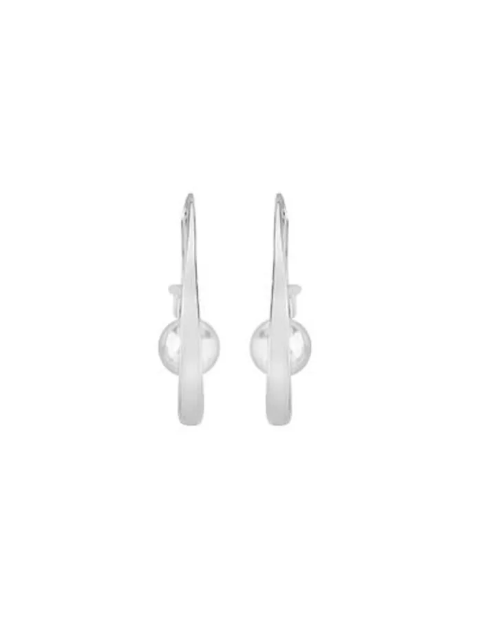 Best Majorica Earrings Planet Silver With 10Mm White Pearl