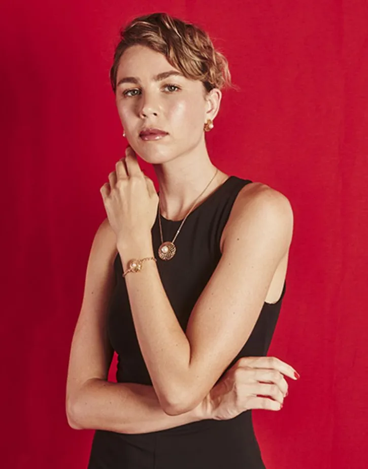 New Majorica Etna Chain Bracelet