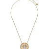Best Majorica Etna Necklace In Gold-Plated Silver And Round Pearl 42Cm