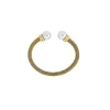 Hot Majorica Gold Plated Bracelet Tender White Pearl