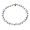 Flash Sale Majorica Gold Plated Lyra Necklace 12Mm 45Cm