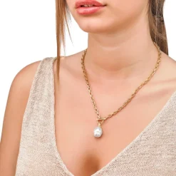 Hot Majorica Golden Necklace Tender
