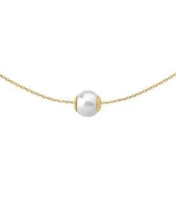 Fashion Majorica Golden Silver Large Pendant Nuada 12Mm