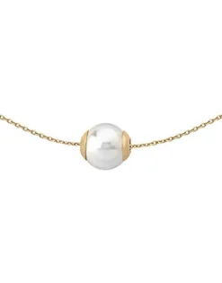 Hot Majorica Golden Silver Pendant Nuada 14Mm