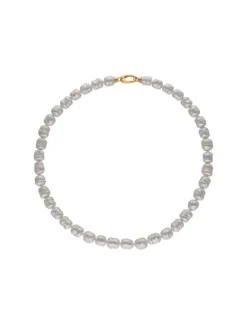 Clearance Majorica Gold-Plated Necklace Agora
