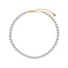 Cheap Majorica Gold-Plated Silver Necklace Ballet 6 Mm