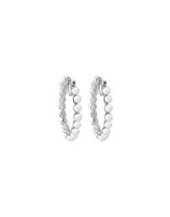 Online Majorica Large Hoop Earrings Ada With Pearls