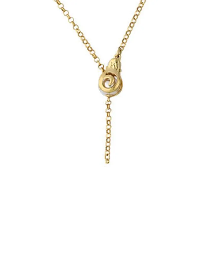 Clearance Majorica Long Roxana Necklace With Pearl Flower
