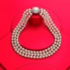 Best Sale Majorica Pearl Silver Necklace Luna