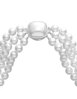 Best Sale Majorica Pearl Silver Necklace Luna