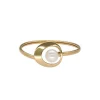 Discount Majorica Petra Bangle In Gold Steel With White Pearl