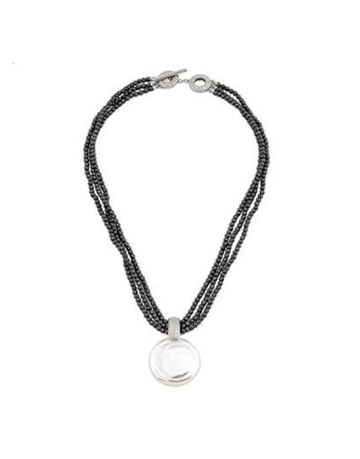 Sale Majorica Short Necklace Night & Day