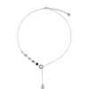 Discount Majorica Silver Algaida Short Necklace With Pearl And Black Murano Glass
