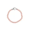 Sale Majorica Silver Bracelet Lyra With 6Mm Pink Pearls