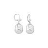 Online Majorica Silver Earrings Agora With 12Mm Barroque White Pearl