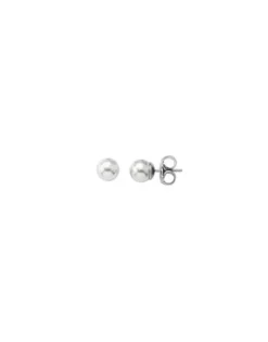 Cheap Majorica Silver Earrings Cies With 5Mm White Pearl
