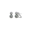 Sale Majorica Silver Earrings Nuit With 7 And 9Mm Gray And Nuage Pearls