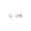 Cheap Majorica Silver Girl Earrings Pure Love