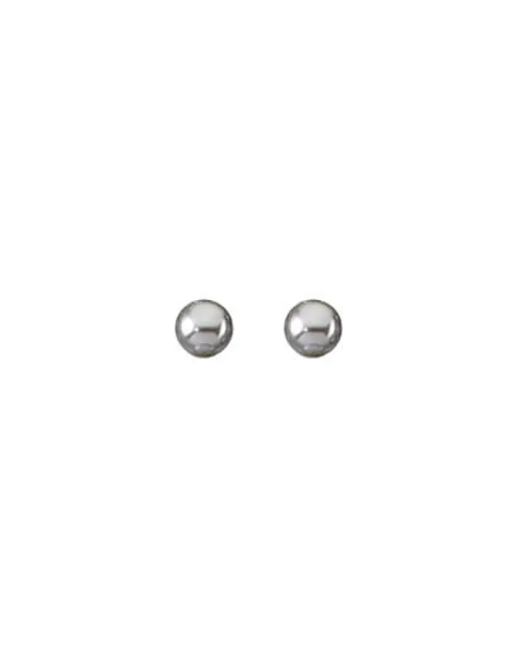 Cheap Majorica Silver Lyra Earrings With 8Mm Nuage Pearl