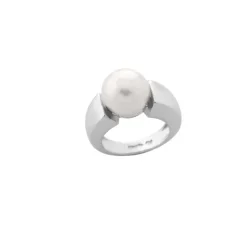 Outlet Majorica Silver Ring Nuada With 12Mm White Pearl