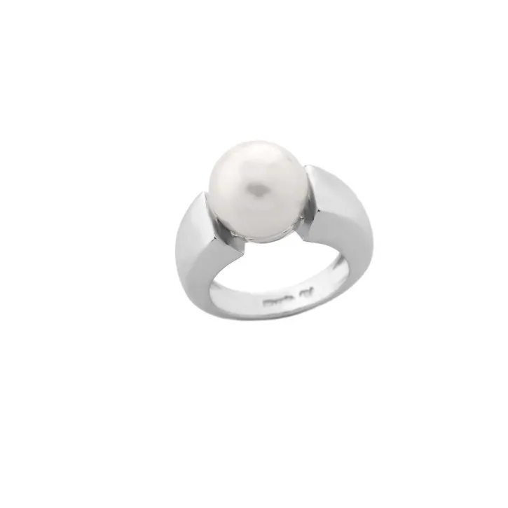 Outlet Majorica Silver Ring Nuada With 12Mm White Pearl