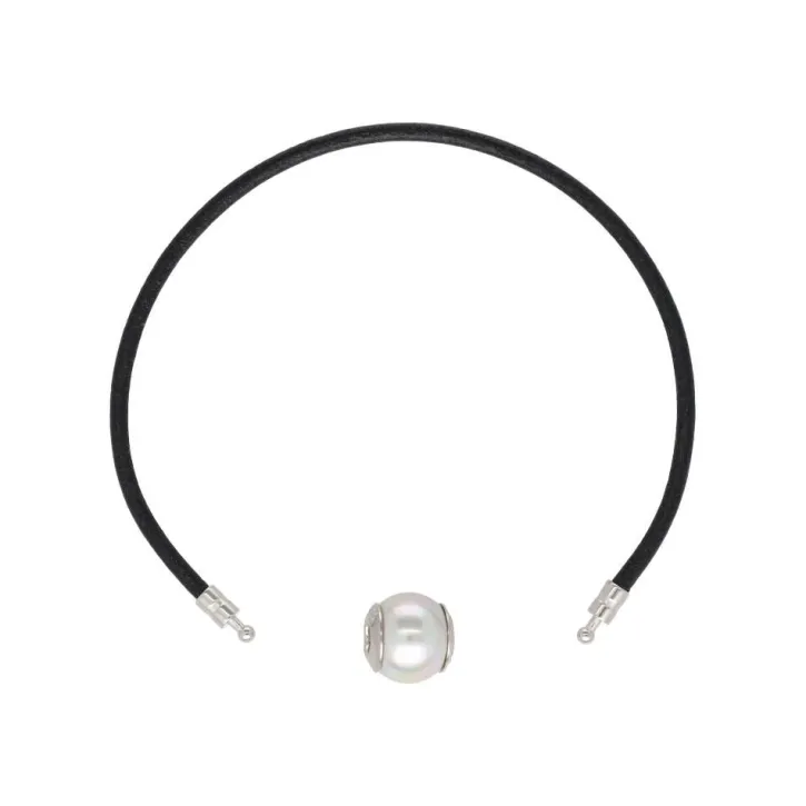 Store Majorica Zindis 17,5Cm Leather Bracelet