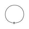 Store Majorica Zindis 45Cm Leather Necklace