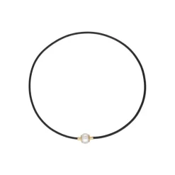 Store Majorica Zindis 45Cm Leather Necklace